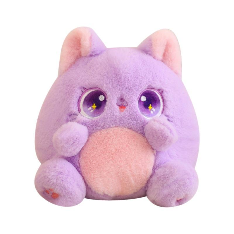 Cute Chubby Cat Doll, Kitten Plush Toy, Cat Doll Pillow, Birthday Gift for Girls