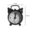 Home Decoration Electronic Cute Creative Table Clock Round Digital Quartz Clock Mini Alarm Clock