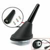 3cm Black Car Roof Antenna Radio AM FM Signals Aerials W/ 3pcs Adapters M4 /M5 /M6 Exterior Replacement Parts Universal Fit