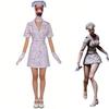 Костюм Косплея Медсестры из Silent Hill Для Хэллоуина Ужасы Ролевые Игры Девочки и Мальчики