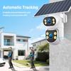 4G Solar Dual-Lens 360° Panoramic HD Night Vision Wireless WiFi Camera