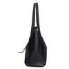 NINA RICCI [Beautiful Condition] Venus Leather Ribbon Tote Bag blackUsed