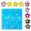 Unique and Shimmering Flower Accessories Crafting Mold Beautiful Flower Decorations Crafting Silicone Mold for DIY Lover