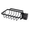 Kitchen Sink Faucet Organizer Carbon Steel Multi Function Drainage Faucet Drain Rack for 2.2 To