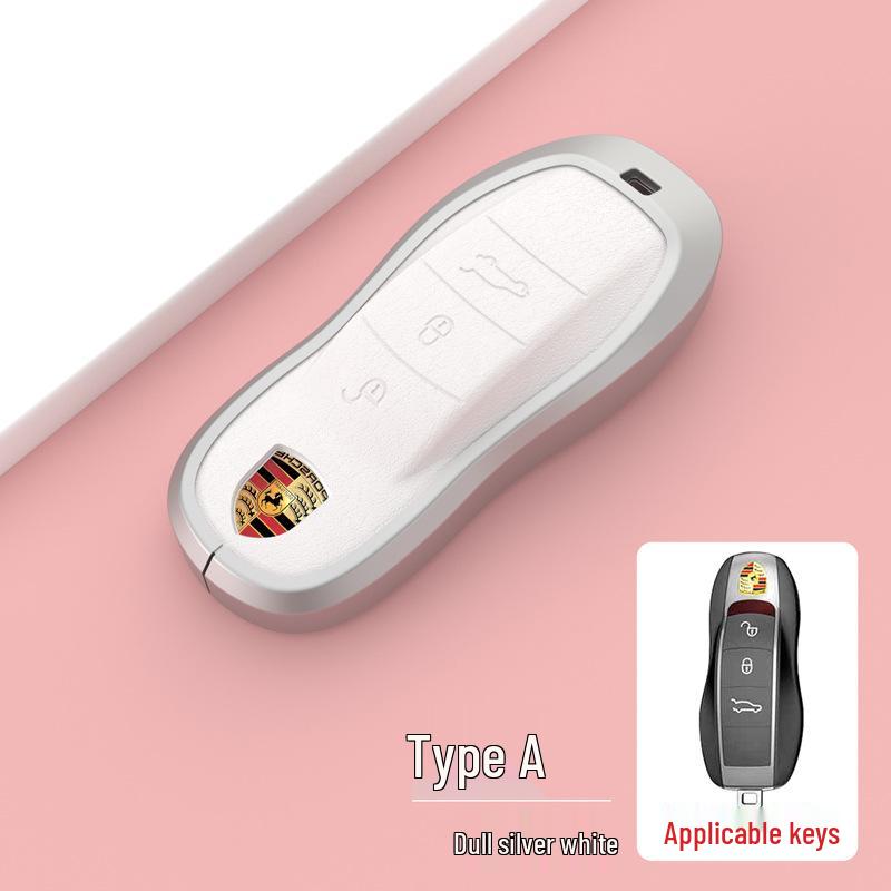 Porsche Key Case for Panamera, Macan, Cayenne, Taycan, 718, 911