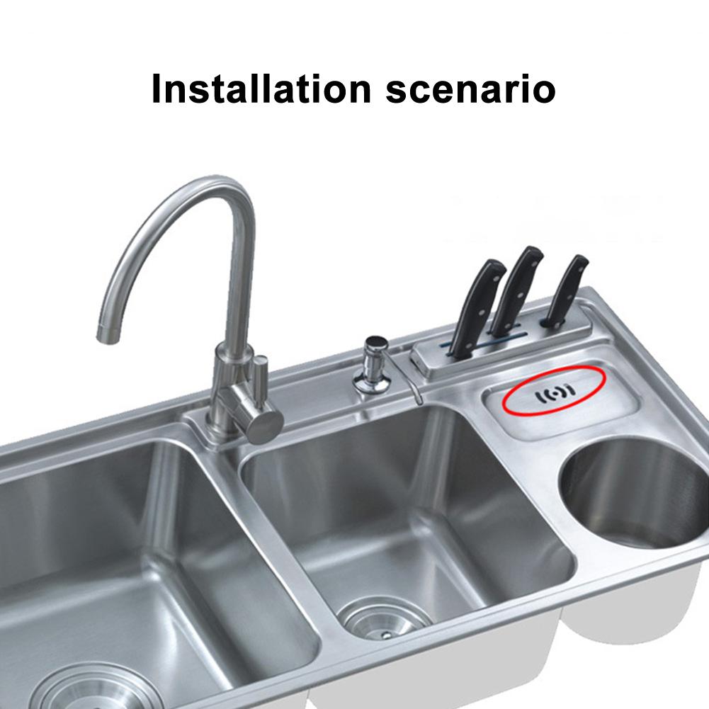 Upward Rectangle Overflow Pipe Head Washbasin Drainer Kitchen Sink Replacement Overflow Pipe Kitchen Accessories