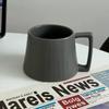Керамическая кофейная чашка объемом 400 мл в стиле ретро для капучино, латте, эспрессо, чашка для завтрака, молока с ложкой, для офиса, дома, стакан для воды, подарок