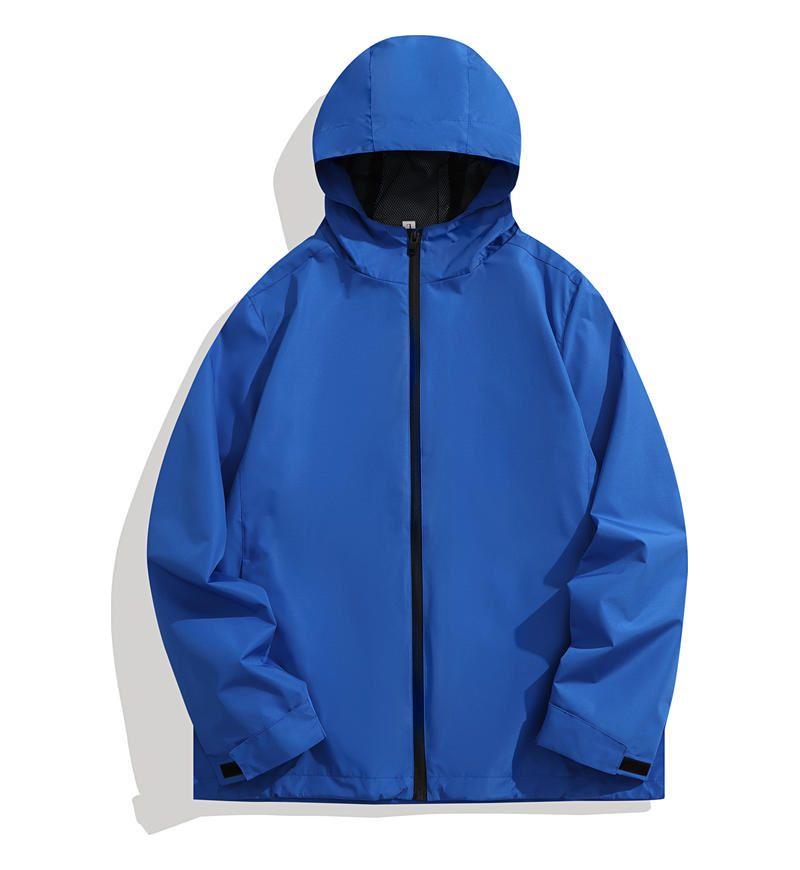 Fashionable Thin Models of The Same Men and Women Windproof Fabric Rushing Jacket YG-998