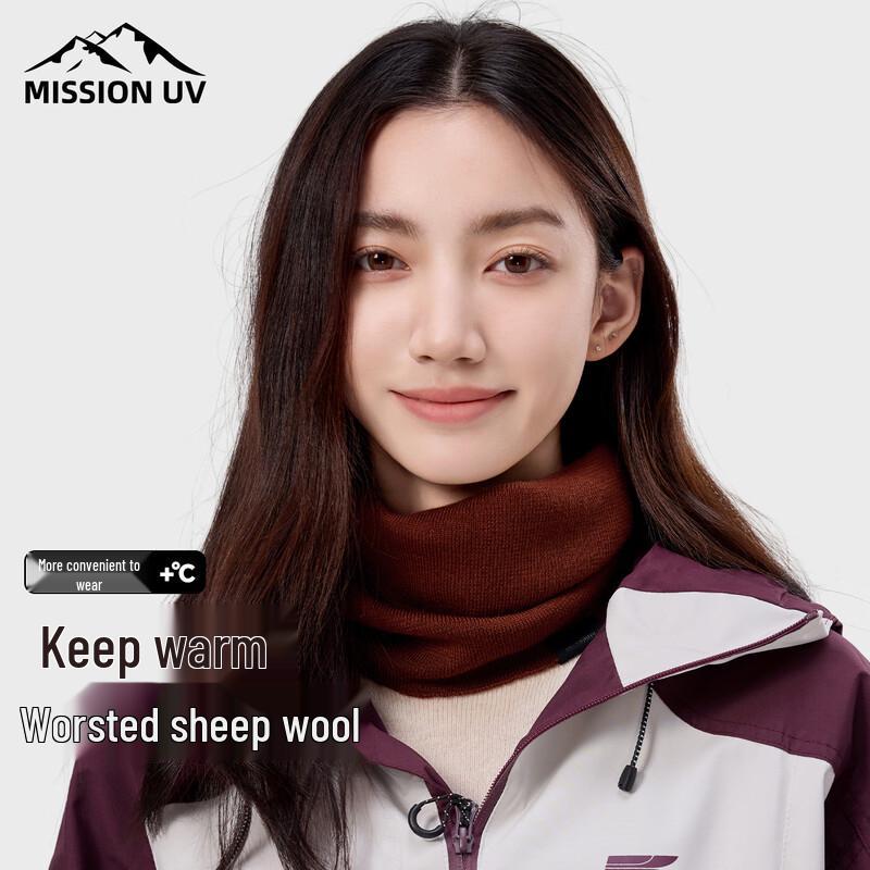 MISSION UV Women's Wool Blend Neck Gaiter