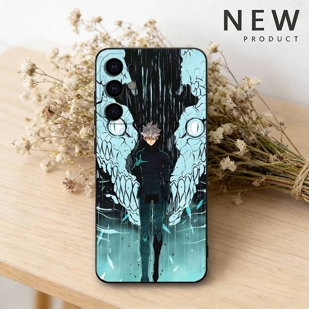 Горячий K-Kaiju No8 Аниме Чехол для Телефона Для Samsung S26,25,24,23,22,21,20,30,Ultra,Plus,Fe,Lite Черный Корпус