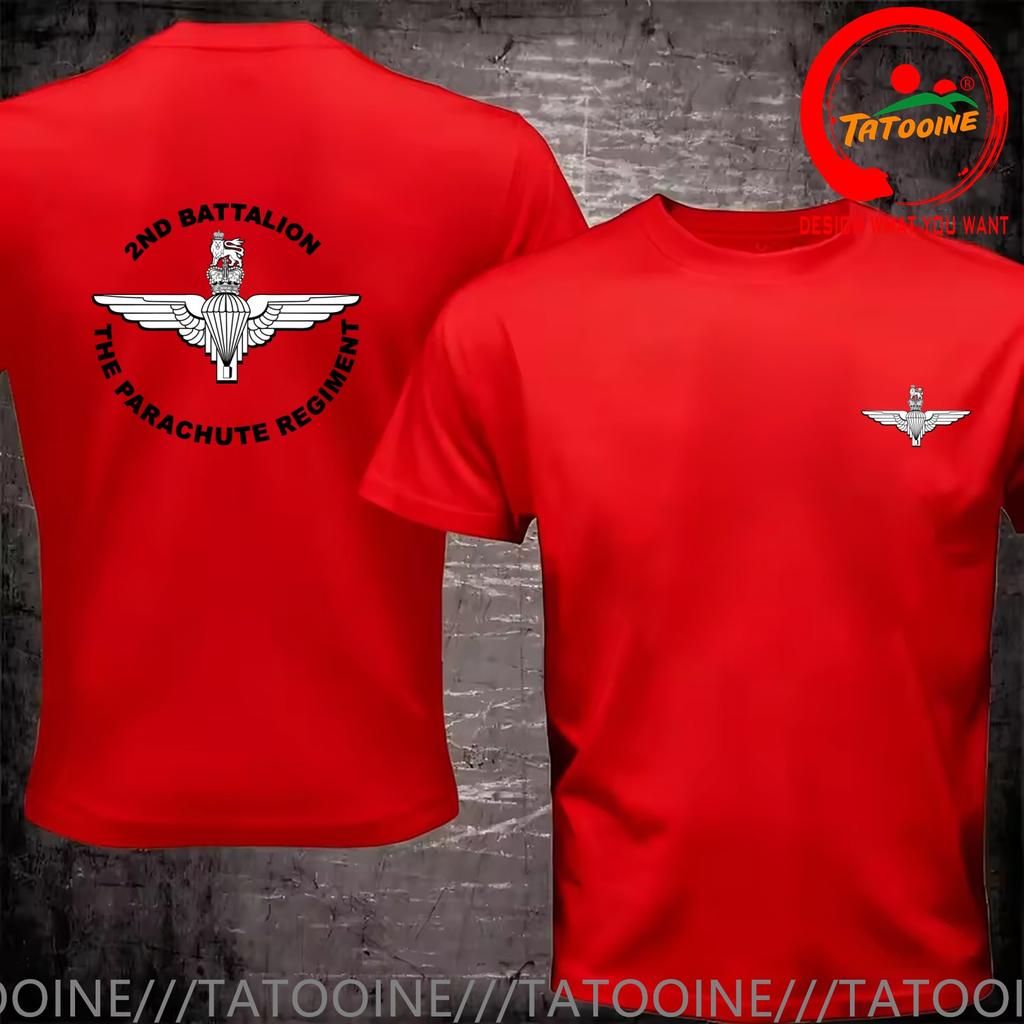 Funny Design British Army Uk Parachute Regiunisext Shirt Unisex Fashion Trendy Casual Clothing Stylish Tops Tee Shirt Leisure Tshirt