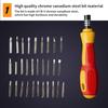 31 PCS Multi-Function Combination Screwdriver Set Home Repair Y-Shaped Cross Word Plum Type Hexagonal Star Shape Rice Word