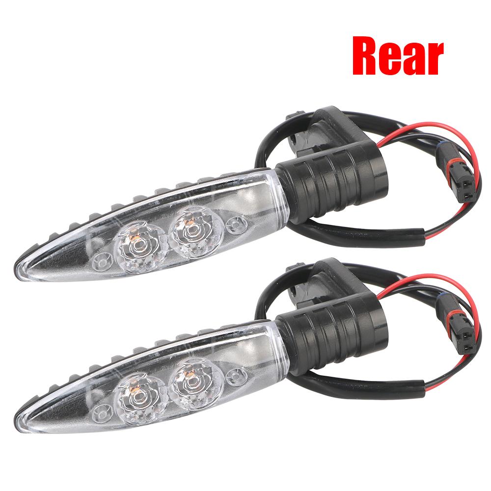 Мотоциклетный указатель поворота передний задний указатель поворота светодиодный указатель поворота мигалка 2 шт./компл.