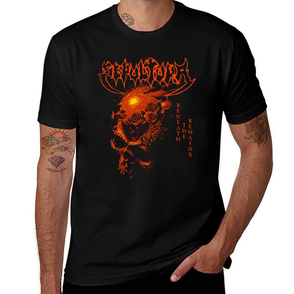 Beneath The Remains Tshirt Gym Wear Breathable Short Sleeve Tee