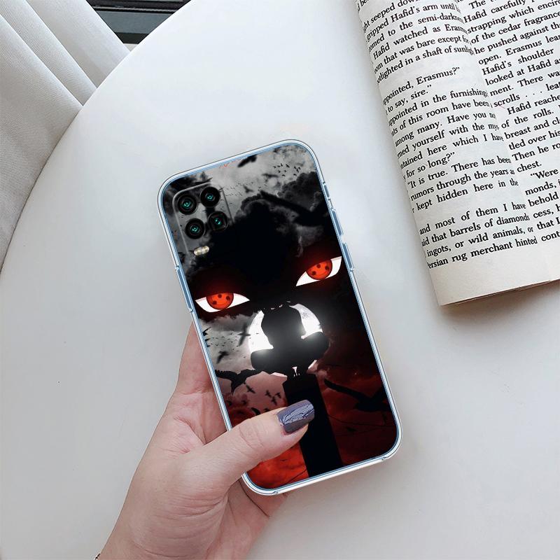 Naruto Uchiha Itachi Transparent Phone Case for Motorola Moto G7 G8 G9 G84 G85 G73 G24 G15 Z2 Play Power Plus