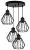 Hanging Lamp, Ceiling Chandelier, Wire Shade, Led
