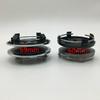4pcs/lot 60mm 59mm Car Wheel Center Hub Cap Wheel Badge Covers for A3 A4 A5 A6 A7 Q3 Q5 Q7 S3 S4 S5 S6