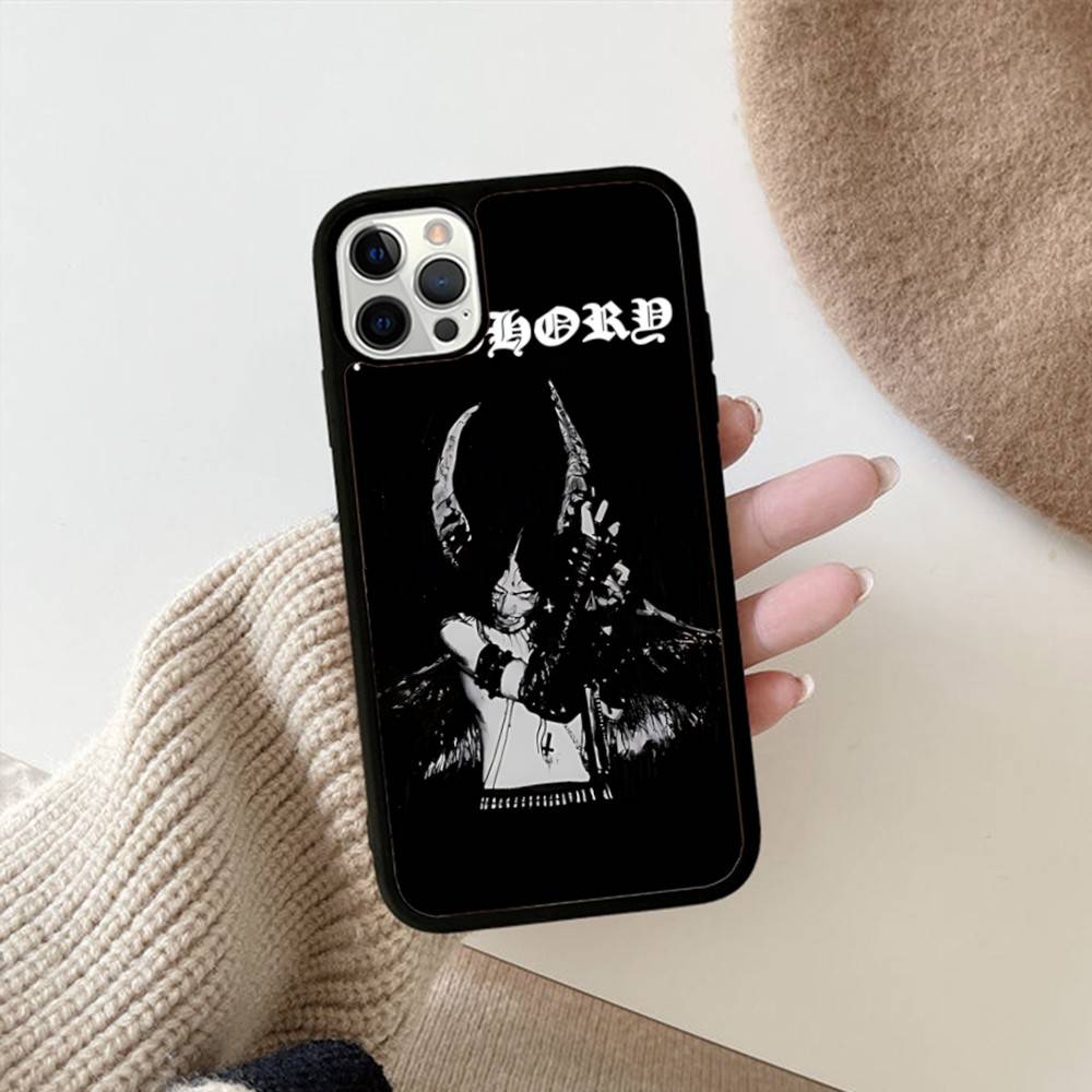 Чехол для телефона из PC+TPU с изображением музыкальной группы Heavy Metal B-BathoryS Для IPhone 17 16 15 14 PRO MAX 11 12 13 PLUS MINI