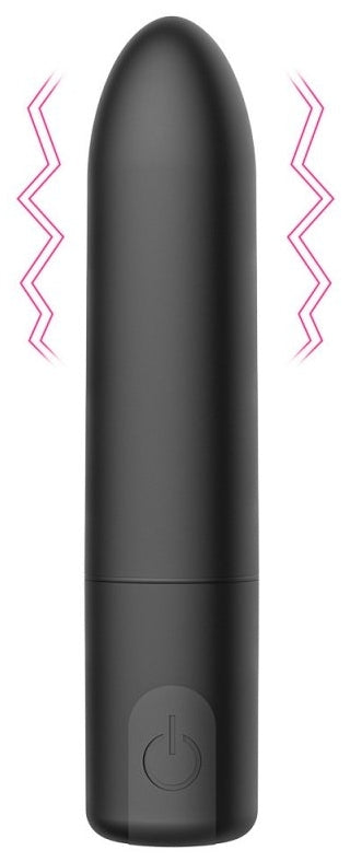 Mini Vibrator Happy Black - MyPlayToys - Mini Vibrators