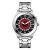 Happy Valentines Day Retro Millennium Watch with Dynamic Flame Dial Unique Creative Futuristic Wristwatch