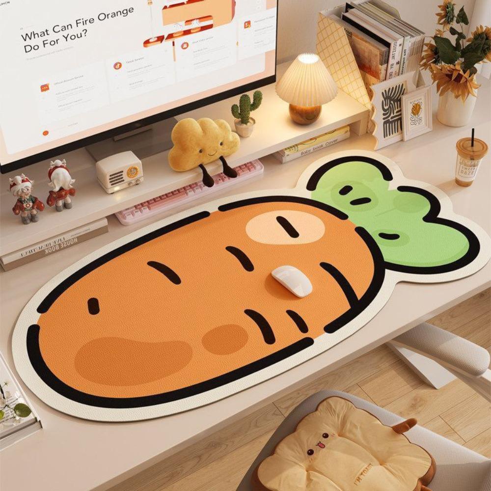 Cartoon Pattern Rubber Mouse Pad Large Size Computer Desk Protector New Keyboard Mice Mat Home