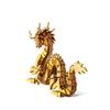 Dragon Gold Wooden 3D 3D puzzle DIY craft kit that can be enjoyed by everyone from elementary school students to adults Educational toy for boys and