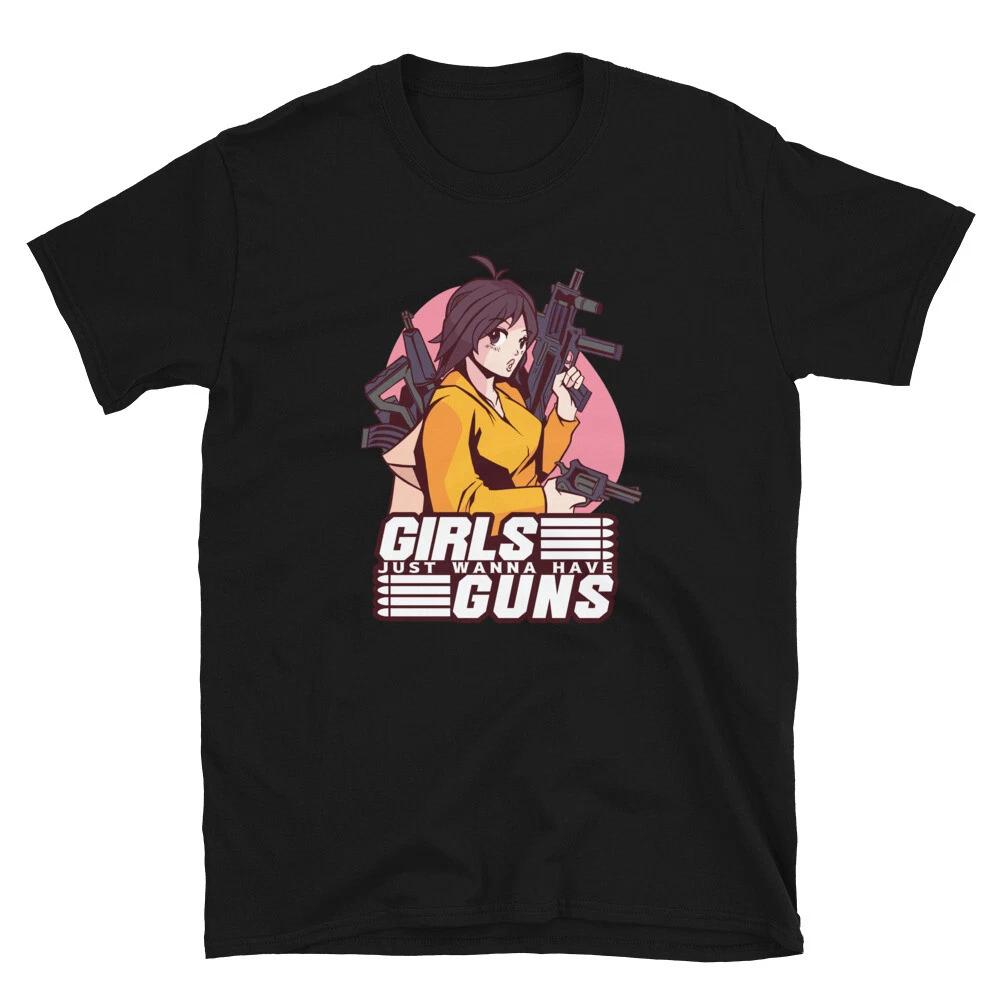 Girls Guns Anime T-Shirt