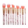 10 шт., набор кистей для макияжа с мрамором, кисти для тональной основы, профессиональный набор кистей для теней для век, консилер, румяна, набор кистей для макияжа, набор инструментов