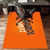 Aperol Spritz Polyester Carpet, Soft Indoor Mat for Office Chair, Living Room, Computer Desk - Decorative Home Office Rug Design