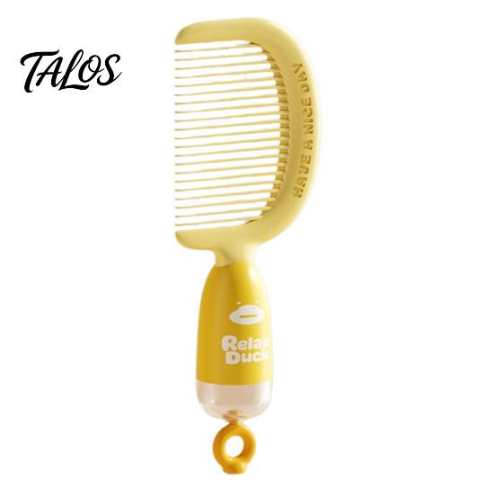 Lightweight Hair Comb Air Cushion Brush with Scalp Massage Bead, Vented Detangling Brush, Anti-Static Long Curly Styling for Women Men Portable