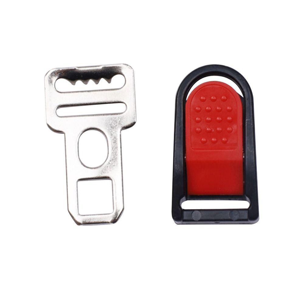 Plastic Motorcycle Helmet Clip Adjustable Helmet Fixing Buckles Motorcycle Accessories