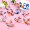 10pcs/bag Gliders Planes Foam Assemble Airplane Toys Kids Birthday Gifts Party Favors Children School Prizes Goodie Fillers