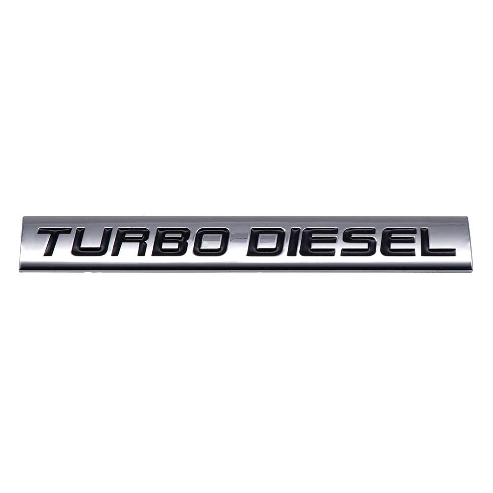 Боковая наклейка на кузов автомобиля Задняя декаль Шильдик Логотип Turbodeisel для VW Infiniti Chevrolet Land Rover JEEP MINI Lexus Honda Subaru Toyota