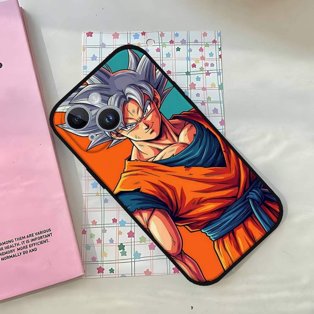 Чехол для телефона Goku для iPhone 17 16 15 Pro Max 14 13 12 11 XR X XS Max 8 Plus SE