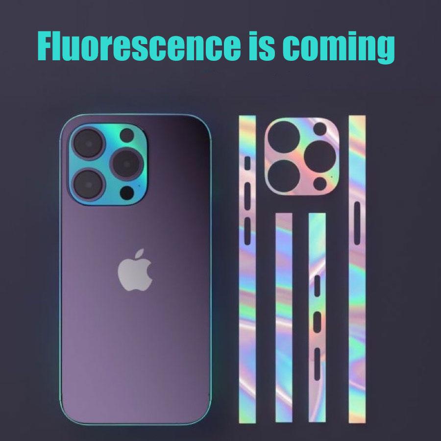 Для iPhone 16 Plus 15 14 13 Mini 12 Pro Max Frame Защитная наклейка Кожа Защитная пленка для объектива с защитой от царапин