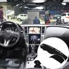 Черный Коврик-Защита от Солнца на Панель Приборов Для Infiniti Q50/Q60 2018- США