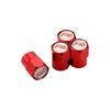 For Subaru WRX Forester XV Outback Impreza STI Legacy BRZ Tribeca 4pcs Car Wheel Tire Valves Tyre Stem Air Caps Cover X5
