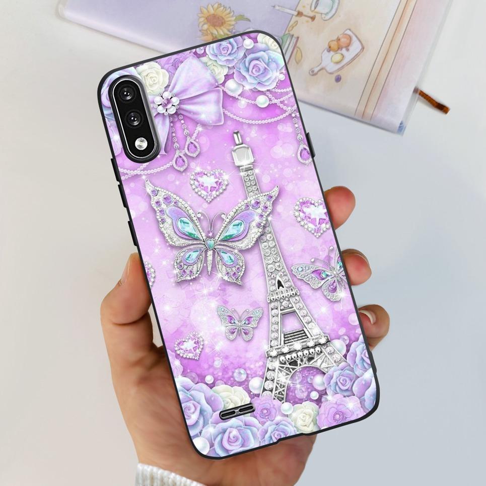Для LG K22 LM-K200 K200E K200B Леопардовый принт Милый кот Чехол для телефона Мягкий силикон ТПУ Задняя крышка Для LG K22 K 22 2020 Fundas Etui