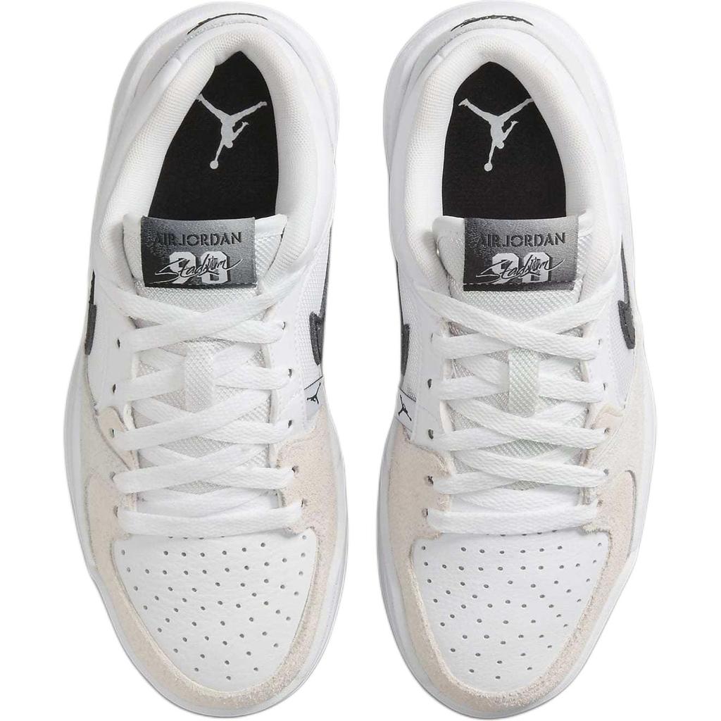 Air Jordan Stadium 90 GS White Wolf Grey Black Kids Sneakers Cool-Grey DX4399-112