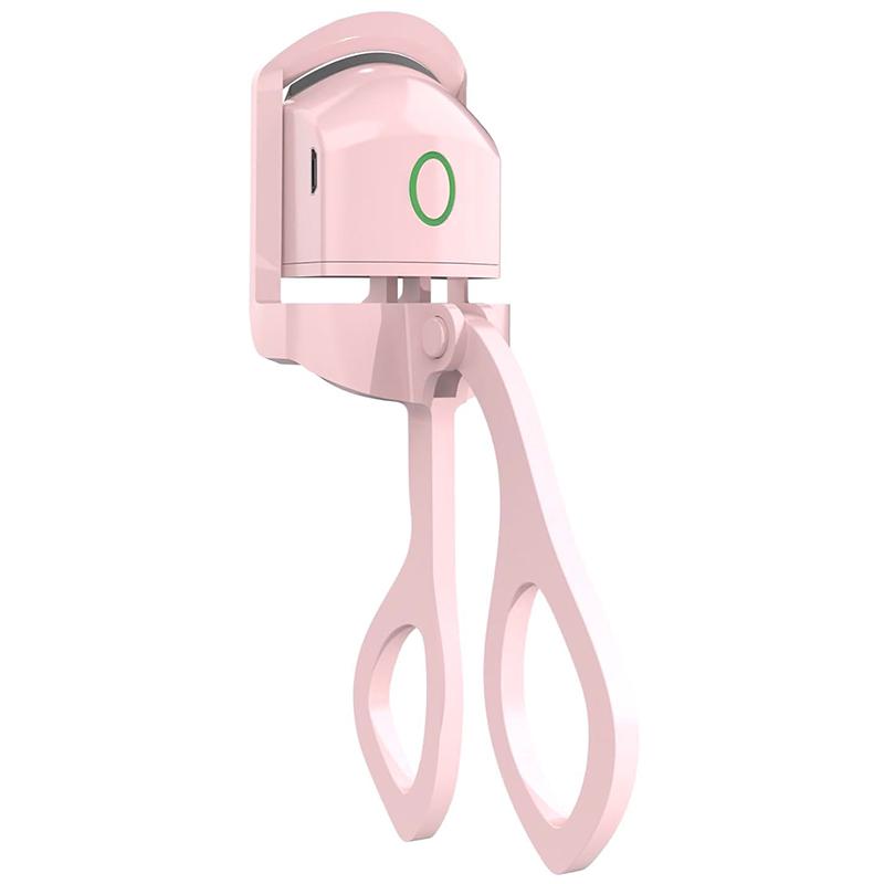 Электрический подогреваемый щипчик для завивки ресниц USB-перезаряжаемый щипчик для ресниц Быстрый нагрев Натуральный завиток Длинные ресницы Стойкий макияж