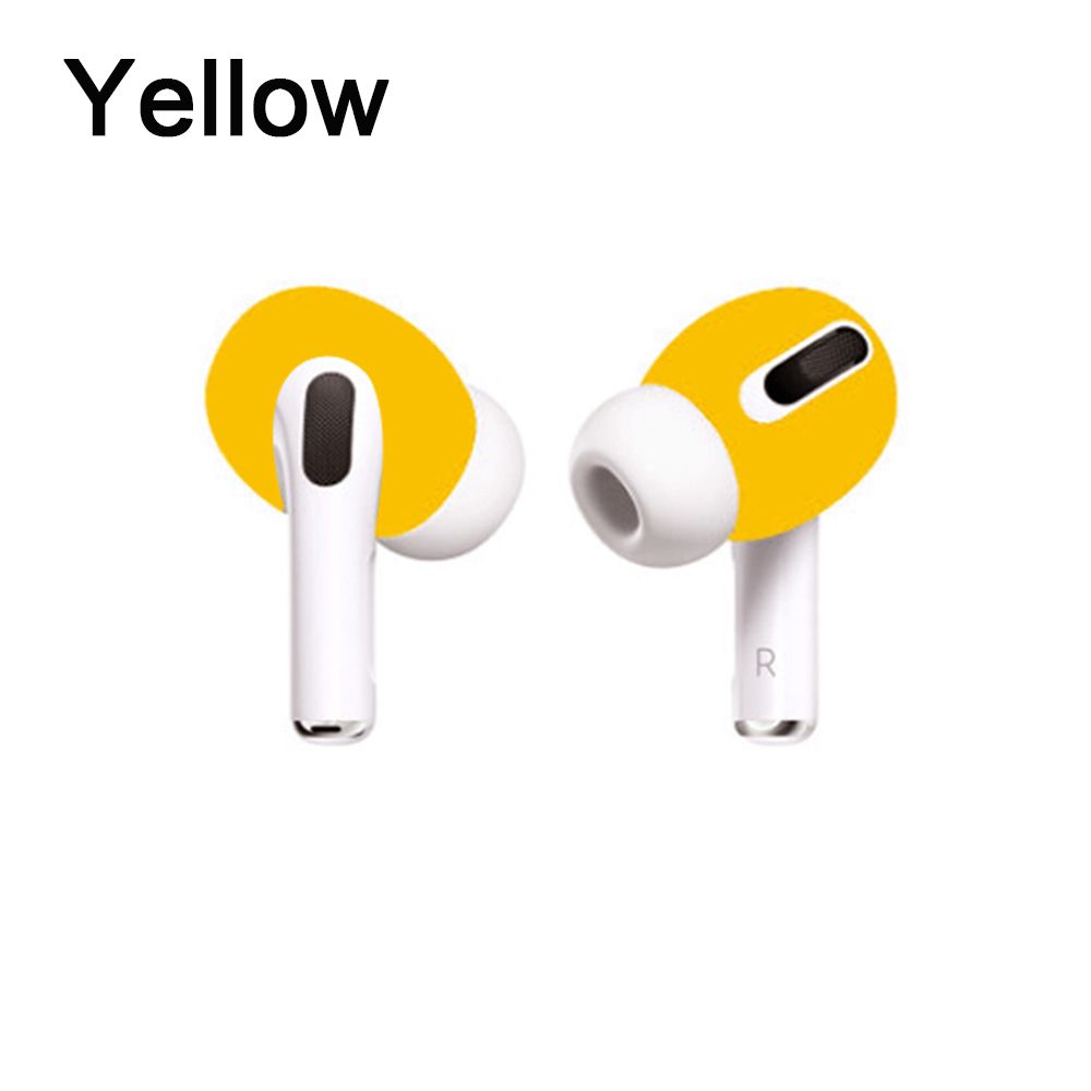 2pcs/1pair Ultra Thin Replacement Earphone Case Cover Eartips Earbuds Silicone