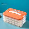 Dumpling Food Storage Box Food Grade BPA Free Large Capacity Multi-Layer Freezer Food Storage Container