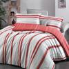 Sarev Dozy Red 200*220 Cm (78 X 86 Inches) Full Size Double Sided Usable 100% Cotton Duvet Cover Set