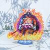 Аниме One Piece Луффи Шарлотта Линлин Эдвард Ньюгейт Дофламинго Кузан Джинбей Акриловые Фигурки-Подставки Игрушки Украшение