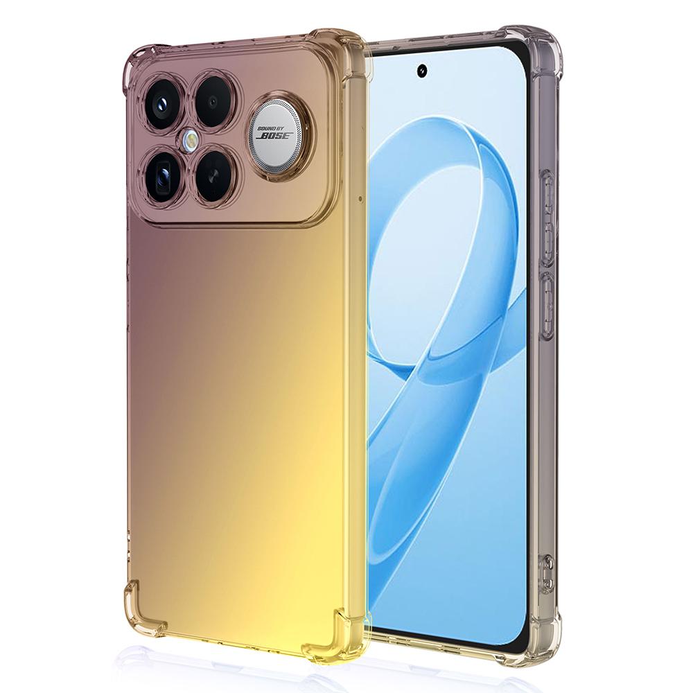Чехол для Xiaomi Redmi K90 Pro Max 5G / Poco F8 Ultra, градиентный цвет, ТПУ, противоударная крышка для телефона