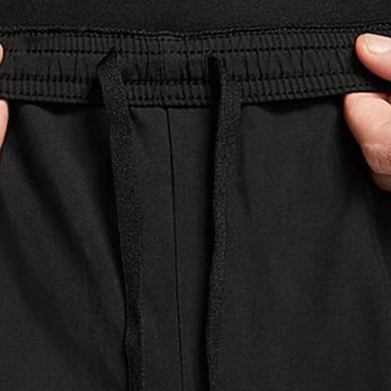 Nike Брюки-джоггеры с однотонным принтом и логотипом, мужские брюки, черные CW6128-010