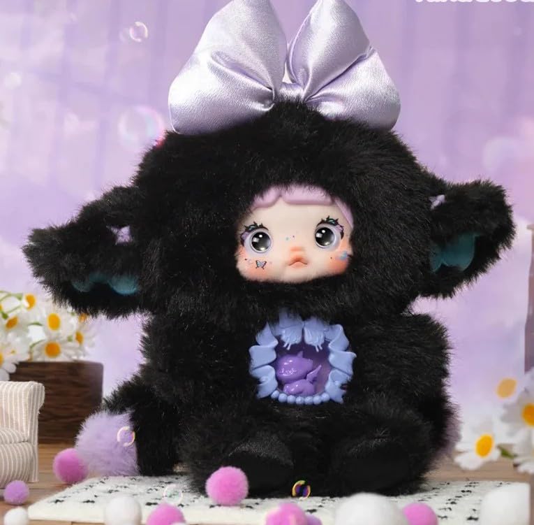 CHIBIHOUSE Nommi версия 6 Серия «Мир Фэнтези» Коллекционная фигурка-сюрприз, высота около 18-20 см, изготовлена из ПВХ и полиэстера, милый плюшевый брелок (nommi v6, 1