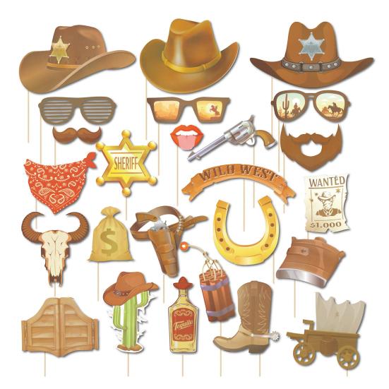 Реквизит для фотобудки в стиле вестерн, ковбойский плакат "Разыскивается", набор рамок для селфи, дикий