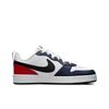 Nike Court Borough Slip Resistant Low Top Skateboard Shoes Unisex White Blue Red  Sneakers  KL7446-101