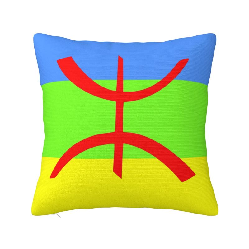 Кабильская керамика Берберские мотивы Скандинавская наволочка Декорация для гостиной Чехол Бохо Имазигены Амазиги Подушки для дивана